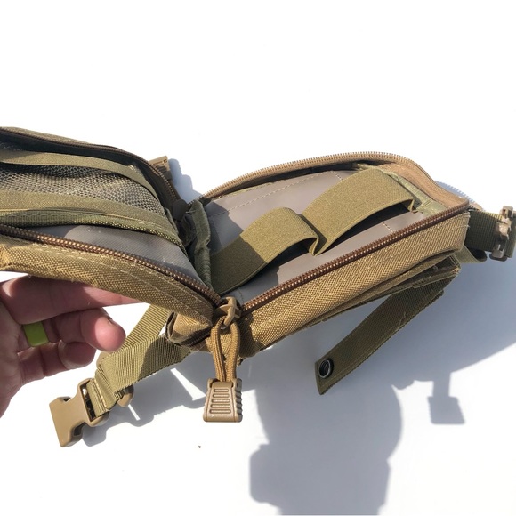 Tactical Quick Release Velcro Strap Handle Pouch 5 x 7 x 2.5 Inche Multipurpose - Picture 7 of 16